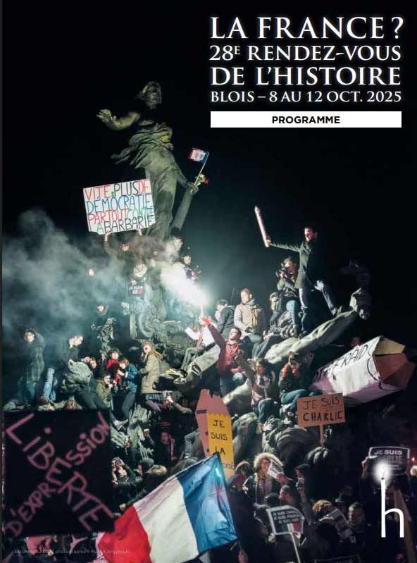 Affiche des Rendez-vous de l'histoire 2025
