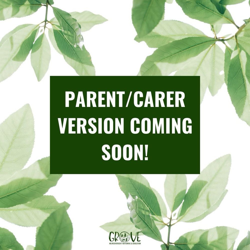 Says parent/carer version coming soon