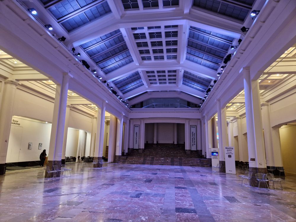 Hall in Bozar Brussels