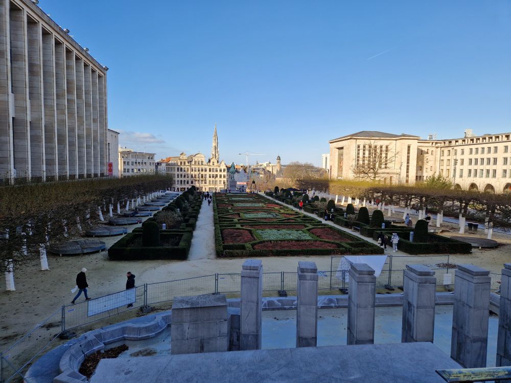 Mont des Arts in Brussels