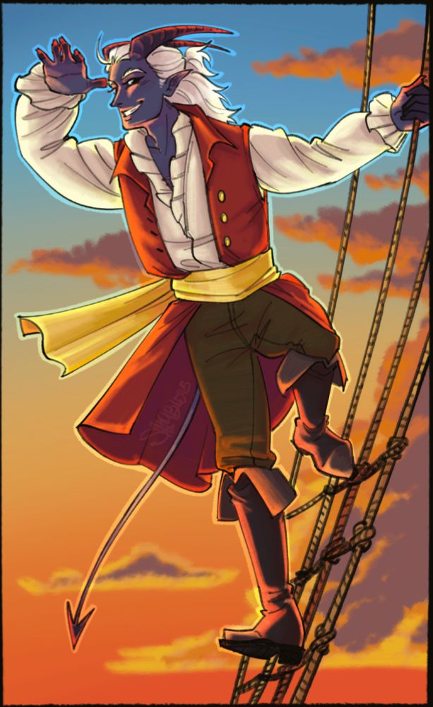 Oc Aurek for @aughlee on art fight