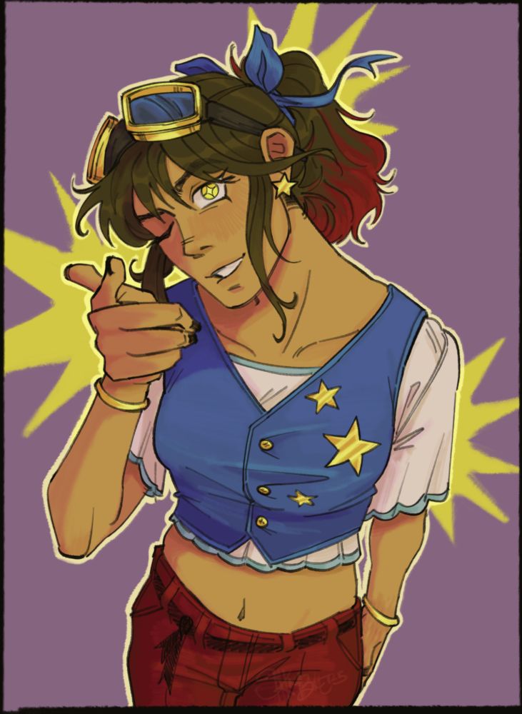 OC Alcyone for @radiumbreon on tumblr