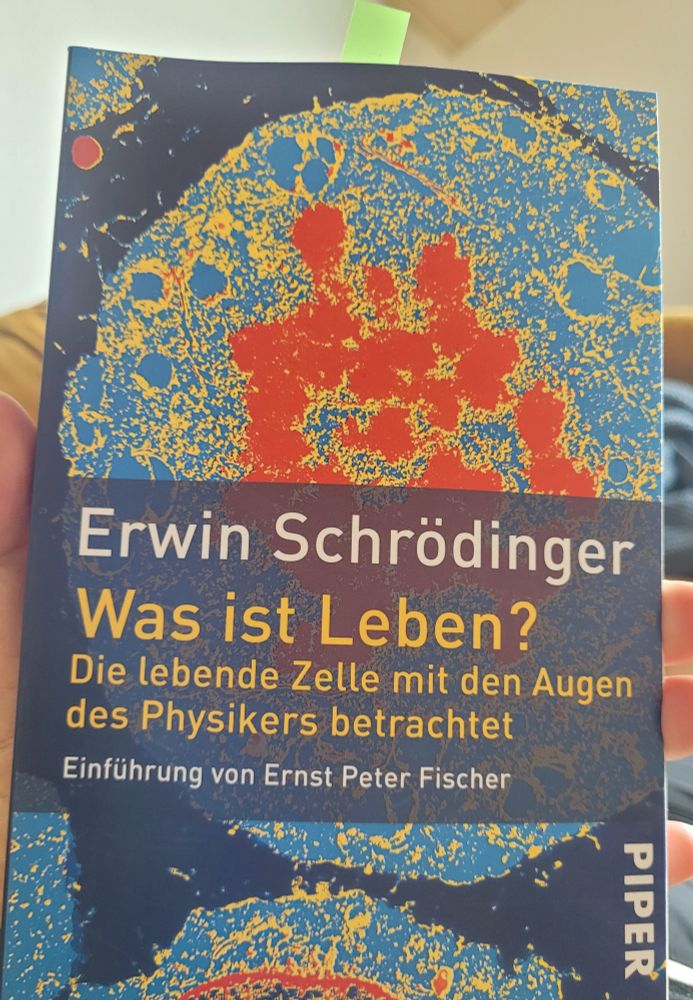 Book title: Erwin Schrödinger- What is life? 