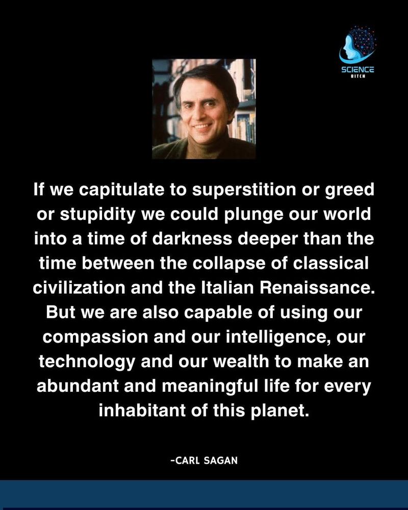 Carl Sagan.