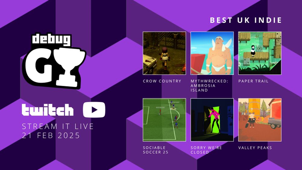 Debug Indie Game Awards - Best UK Indie Nominees