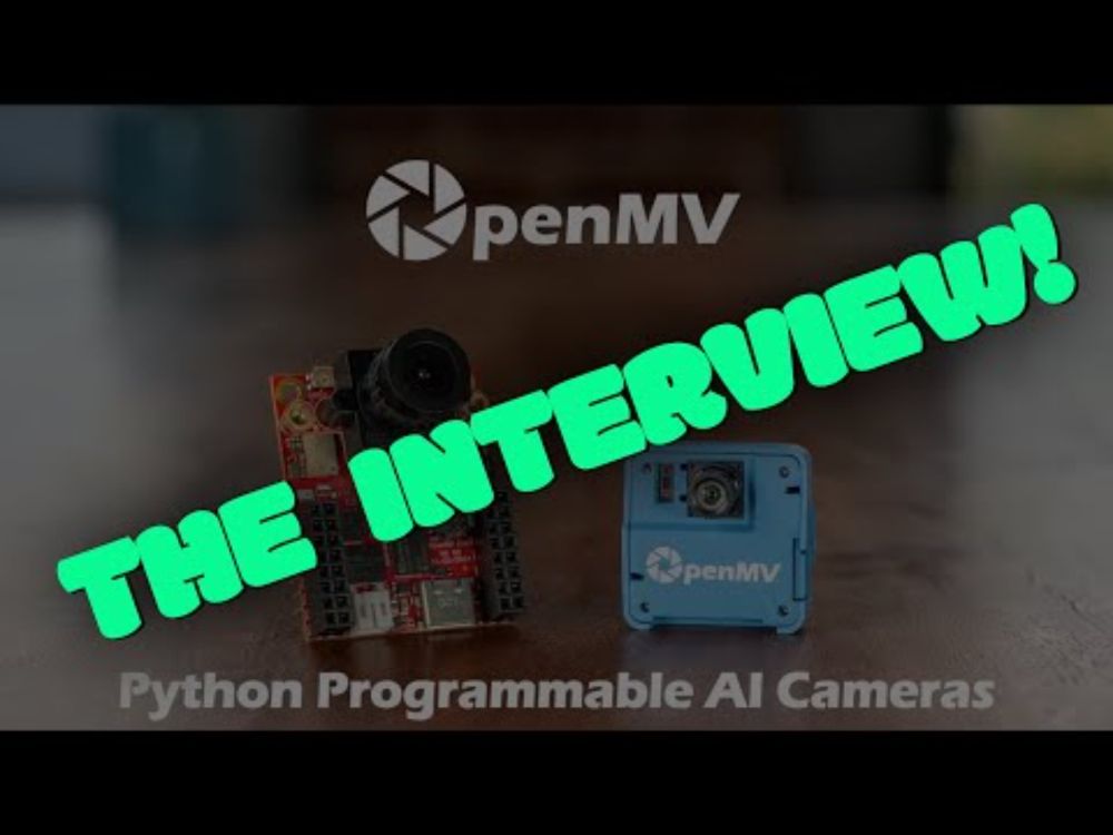 Kwabena Agyeman from OpenMV!