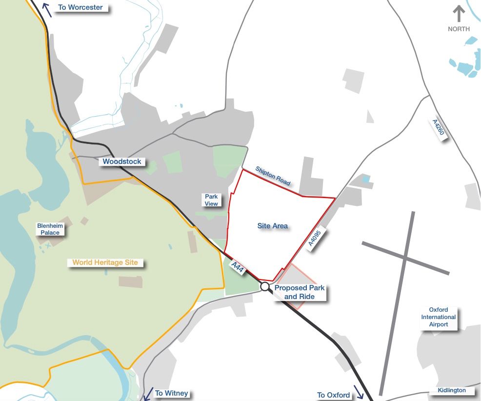 Location plan of the proposed development