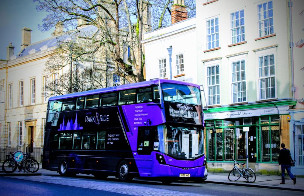 Park & Ride bus - picture from Experience Oxfordshire