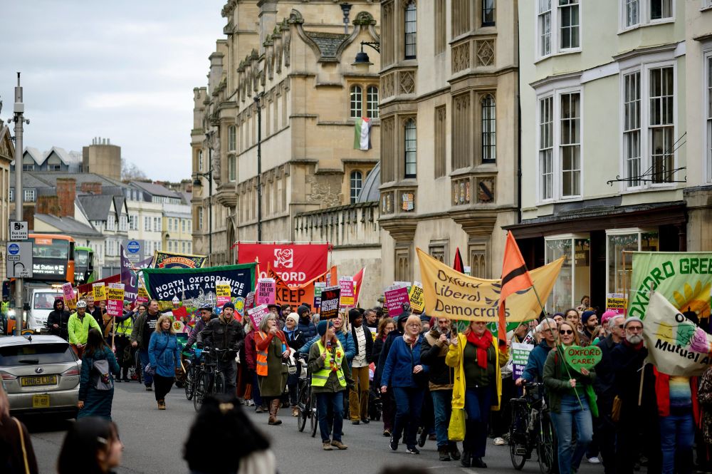 The march down the High