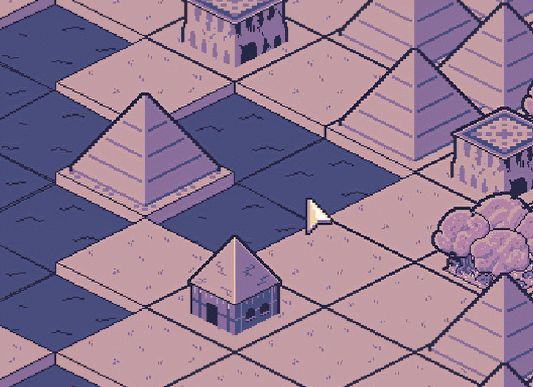A gif of a radial action menu opening up in the game Beneath a Dead City.