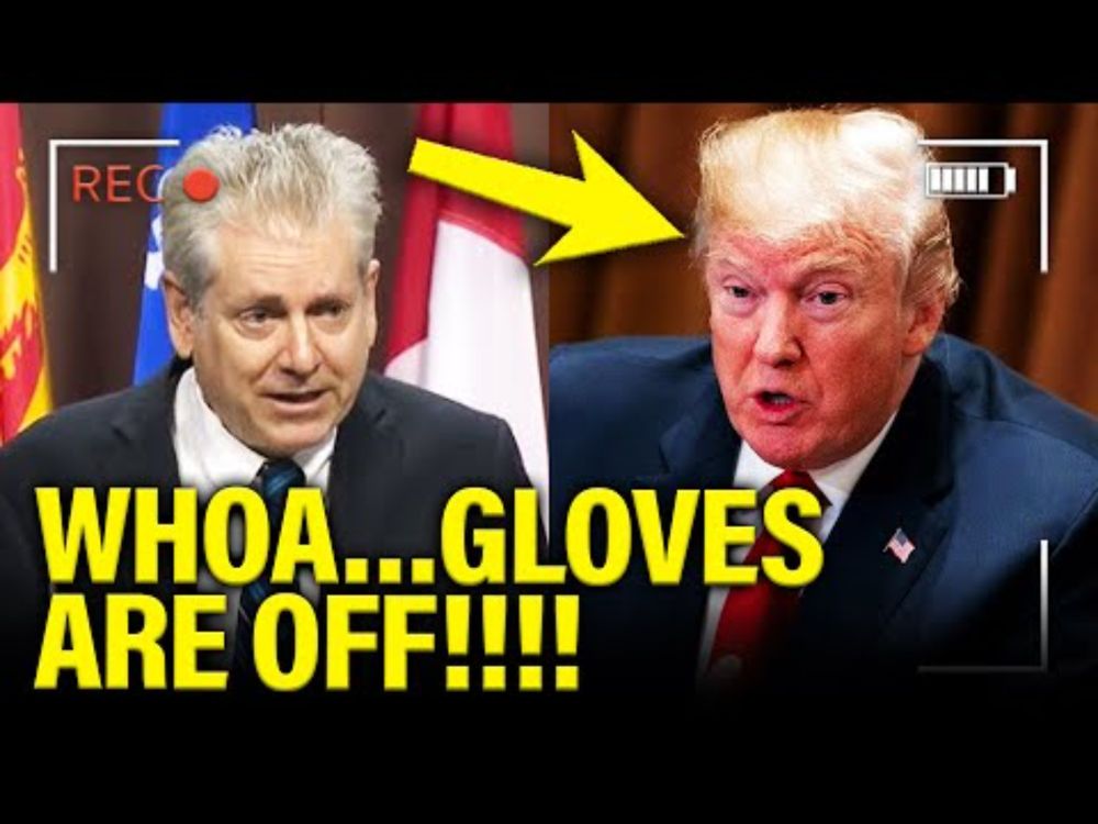 Canada MP Goes NUCLEAR on Trump