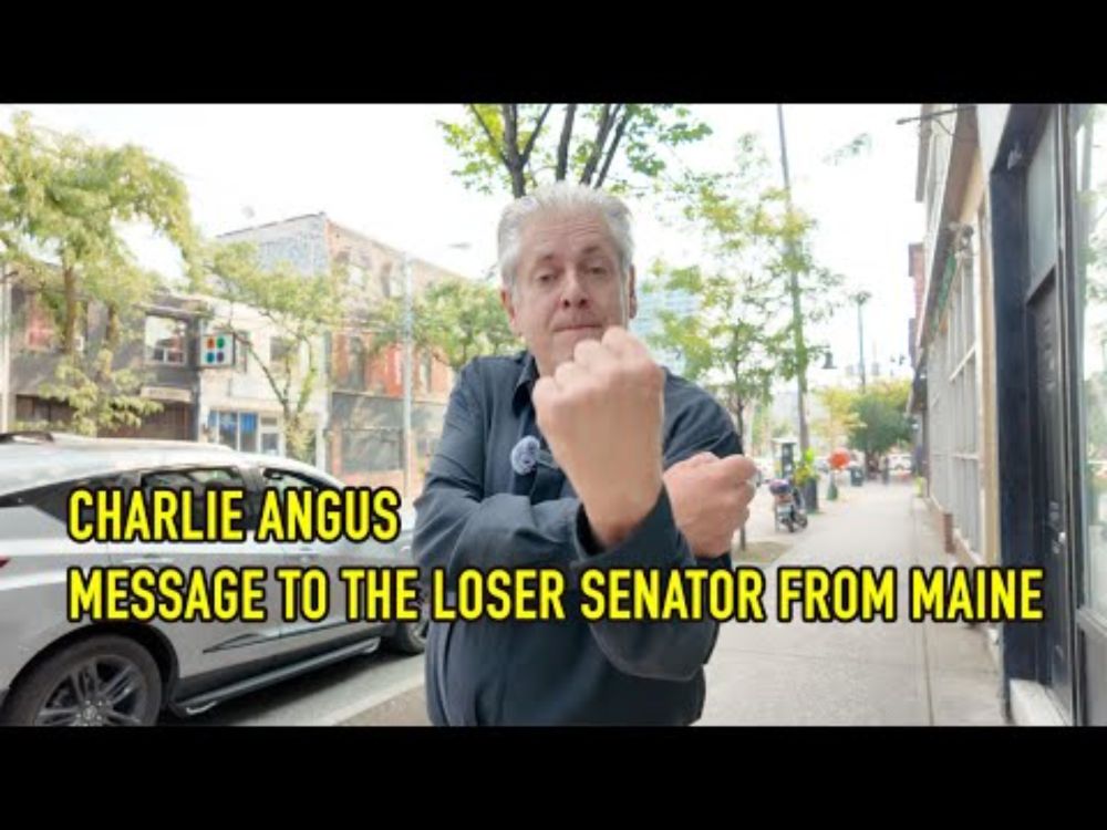 YouTube video by Charlie Angus