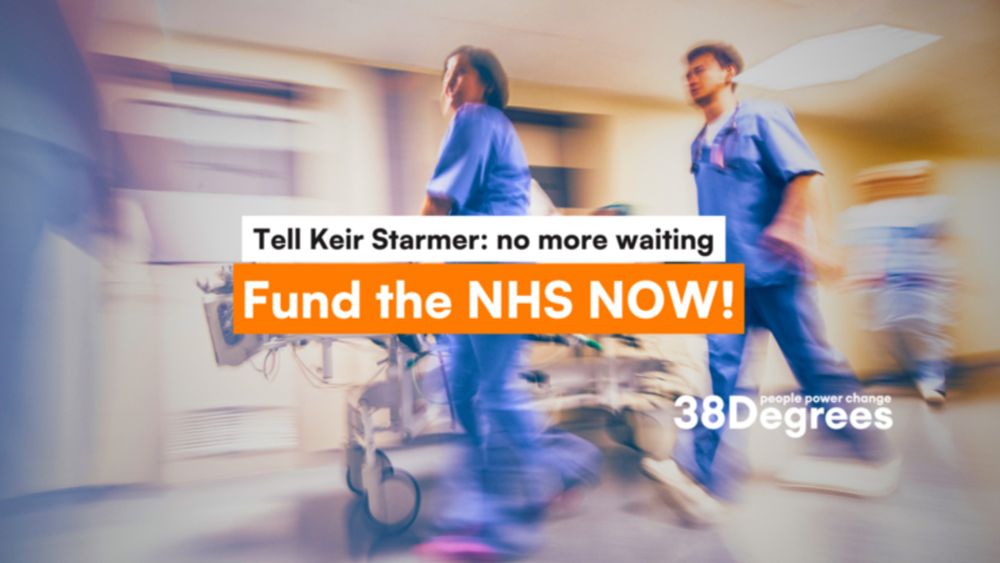 It’s official: our NHS is broken and Labour’s plan to fix it already risks failure. Taxing the ultra-rich would help give our health service the funding it needs, but it’ll take us all demanding it. S...