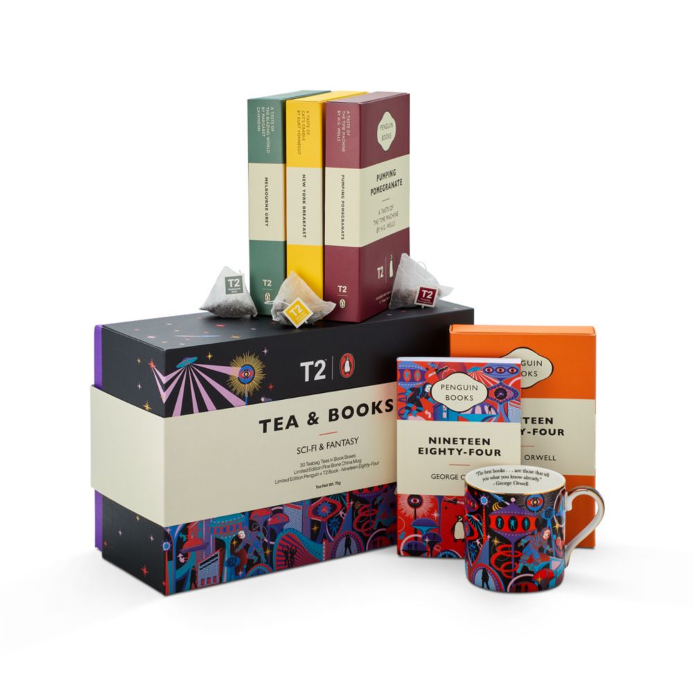 T2 x Penguin Books - Tea & Books: Sci-Fi & Fantasy Tea Bag Gift Pack | T2