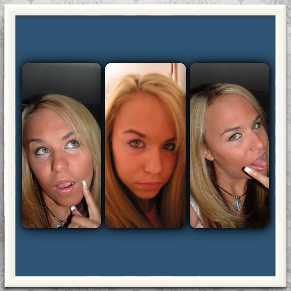 An early 20s girl with blonde hair