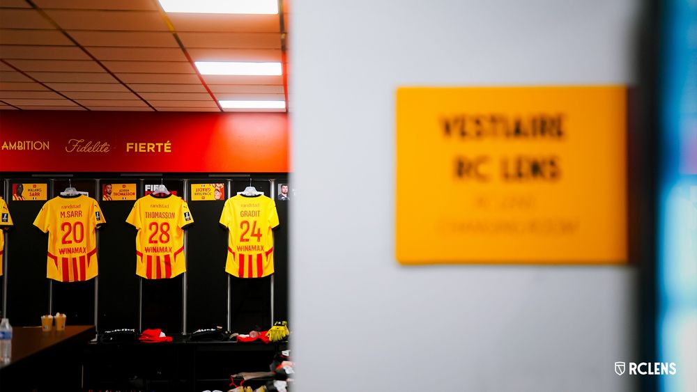 RC Lens - Havre AC : le vestiaire Lensois 3/3