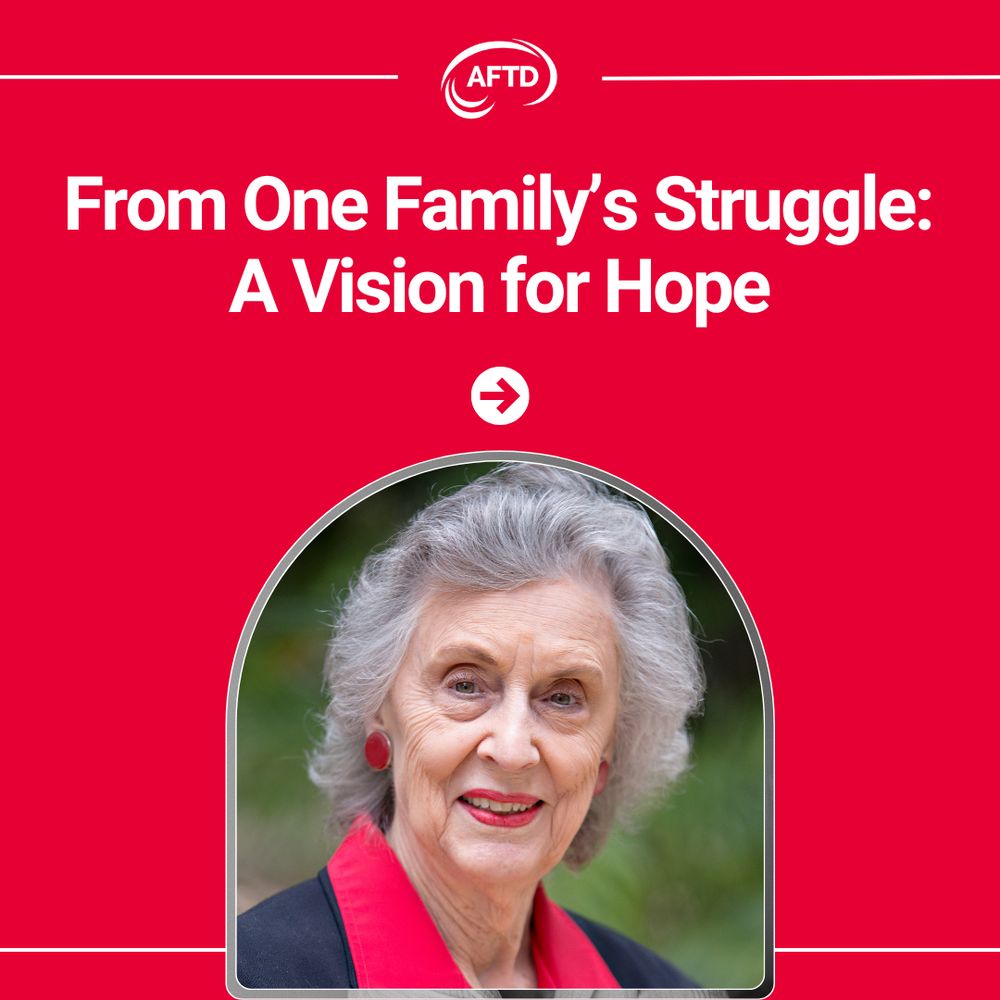 'From One Family's Struggle: A Vision for Hope' featuring a photo of Helen-Ann Comstock