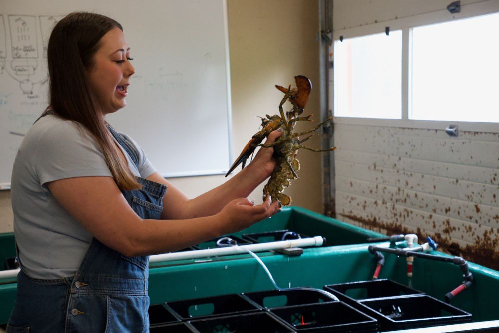 PhD student Riley Secor 