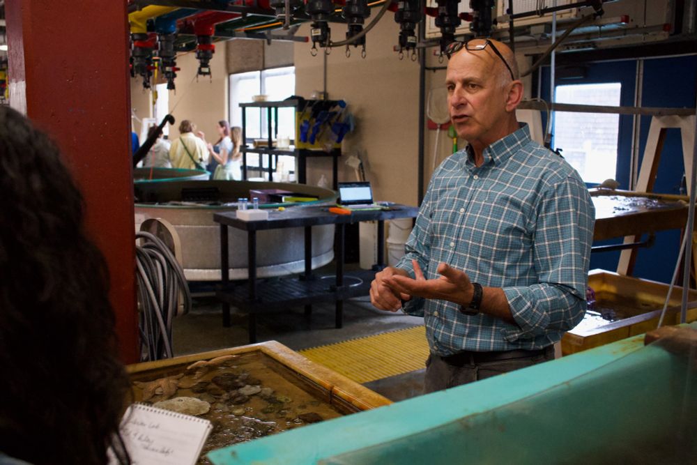 Marine Science Research Facility manager Ed Baker