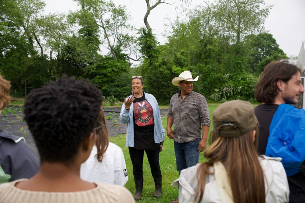 Dawn and Cassius Spears of Ashawaug Farm