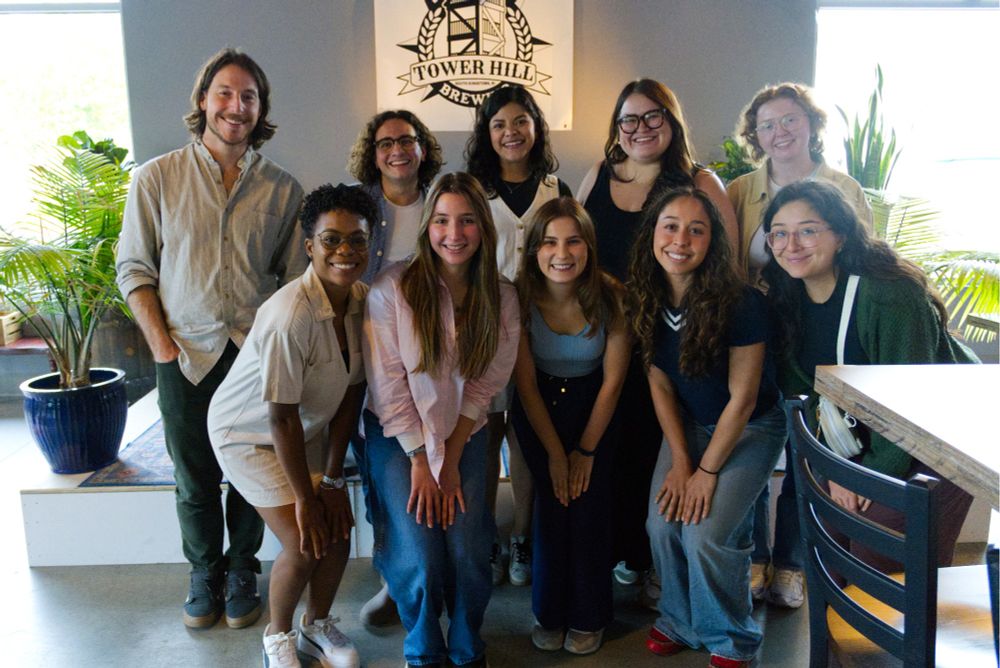 Group photo of Metcalf Institute's 10 fellows joining us for the Annual Science Immersion Workshop for Journalists
