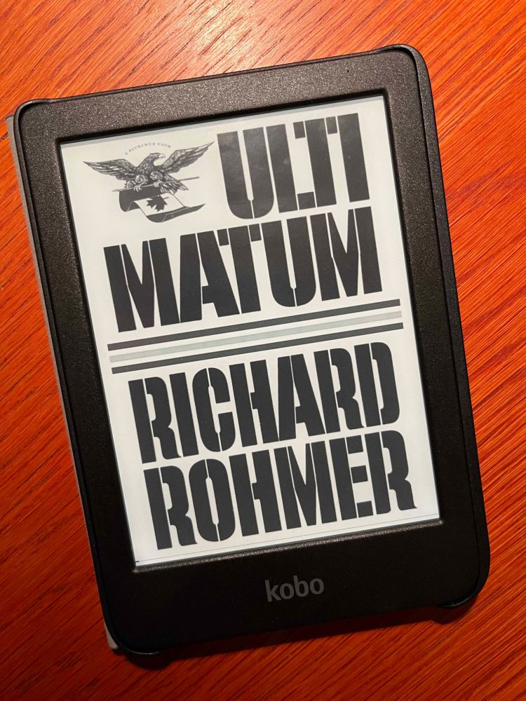 Ebook cover of Ultimatum by Richard Rohmer