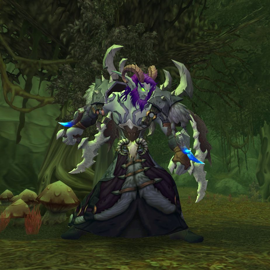 a night elf demon hunter maybe