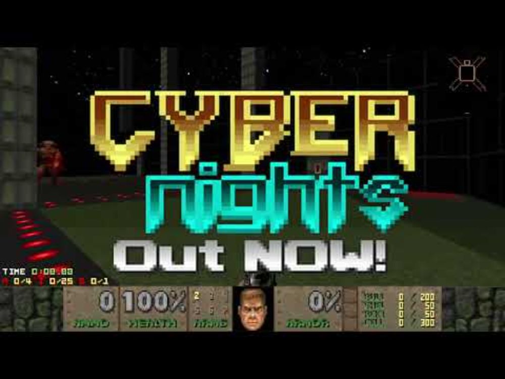 Cybernights Trailer [2025 DOOM Mod]