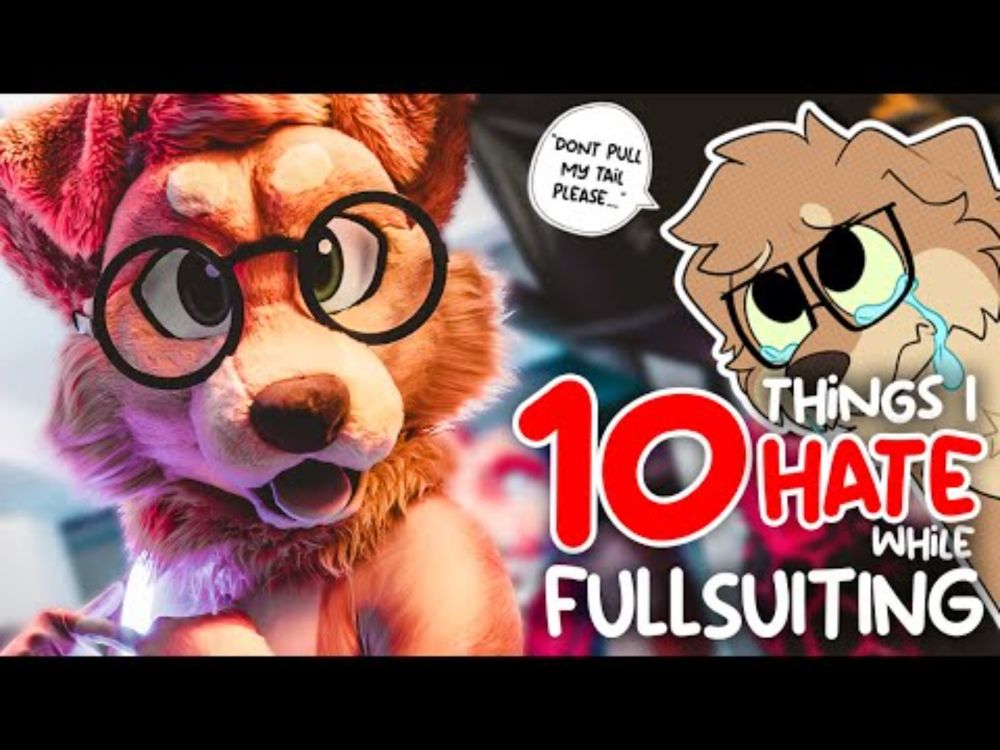 10 WORST things about wearing a FURSUIT