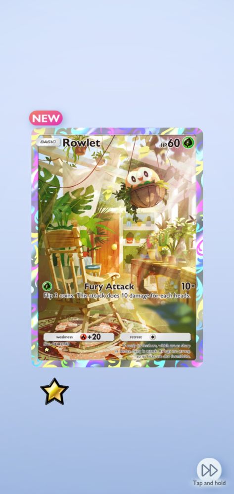 full art rowlet from poket