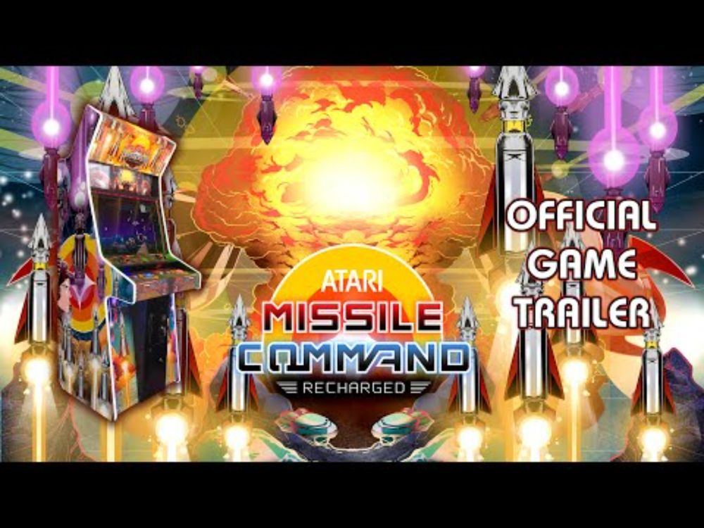 Missile Command  Recharged Arcade - Official Trailer