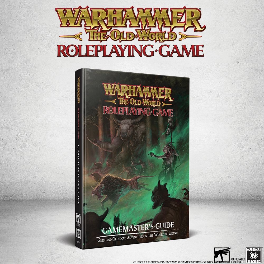 Warhammer: The Old World Roleplaying Game Gamemaster’s Guide is available for pre-order NOW!