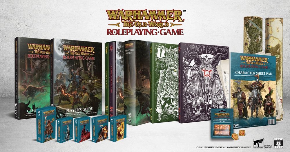 Warhammer: the Old World Roleplaying Game available for pre-order NOW!