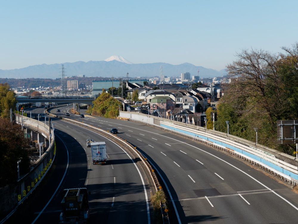 くっきり富士山