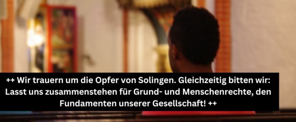 Hände weg vom Kirchenasyl - Schutz für geflüchtete Menschen bewahren!