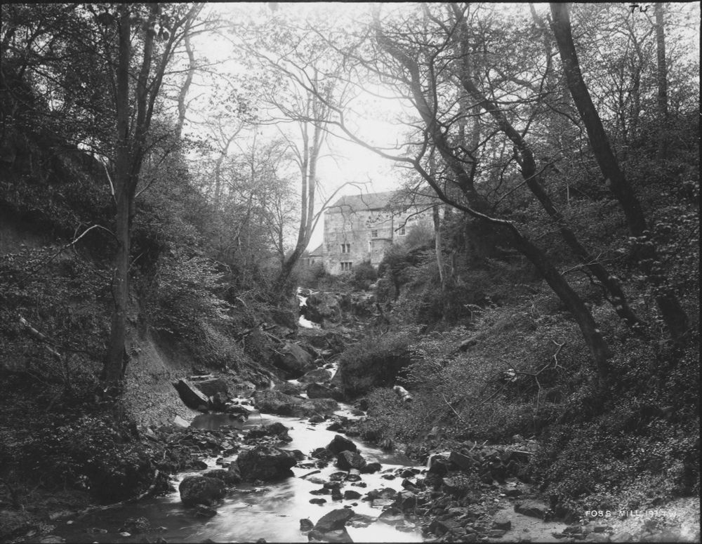Foss Mill and Sandsend Beck early 20th century.