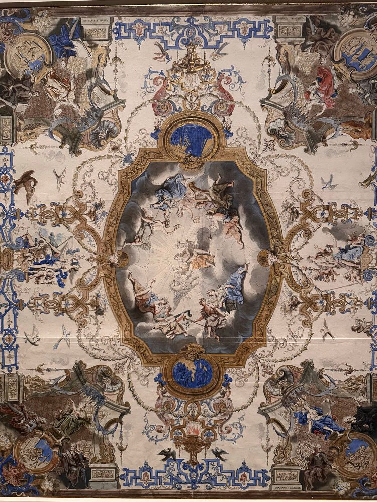 ルネ・ショヴォー『テッシン邸大広間の天井のためのデザイン』