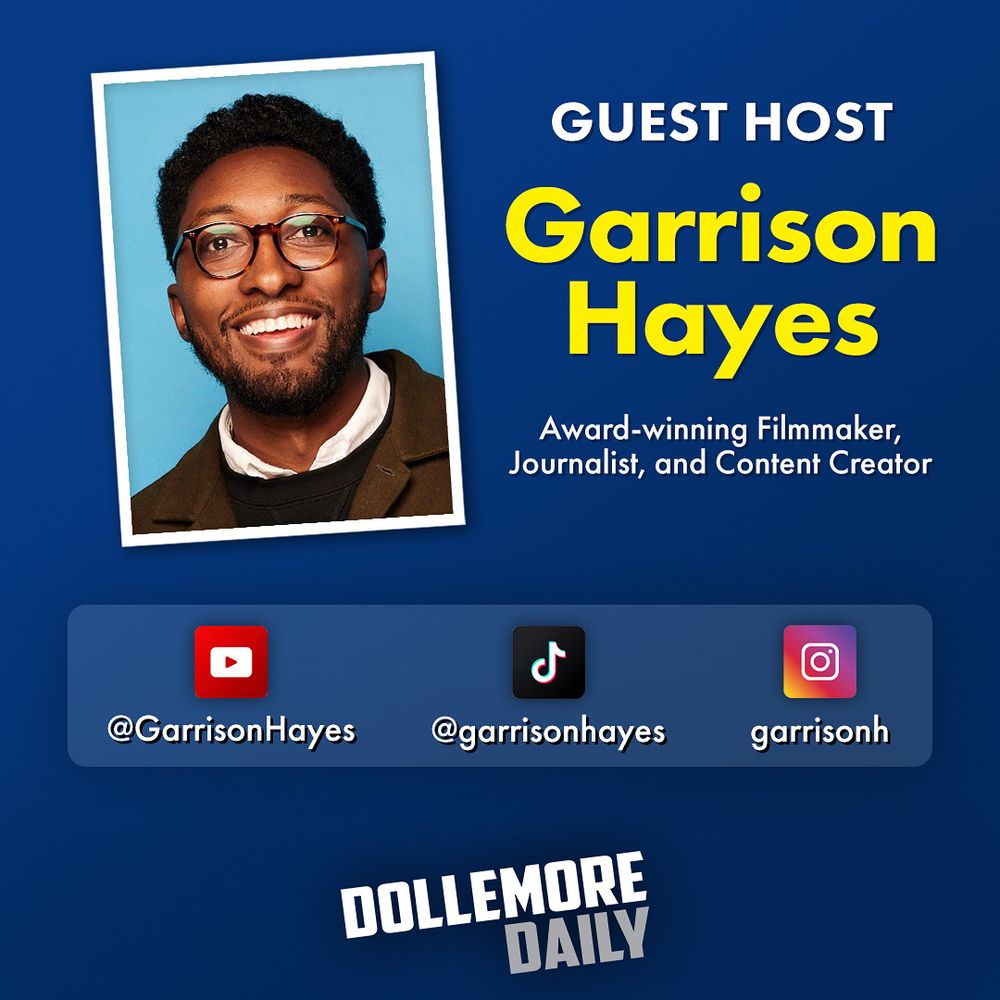 Photo of Garrison Hayes accompanied by tags for his various social media accounts.

YouTube: @GarrisonHayes
TikTok: @garrisonhayes
Instagram: @garrisonh