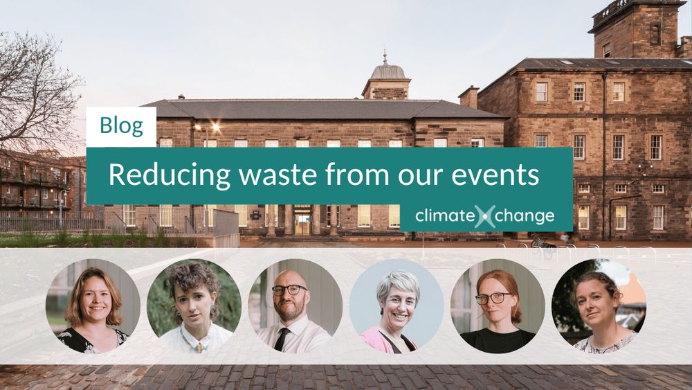 ClimateXChange blog: Reducing waste from our events