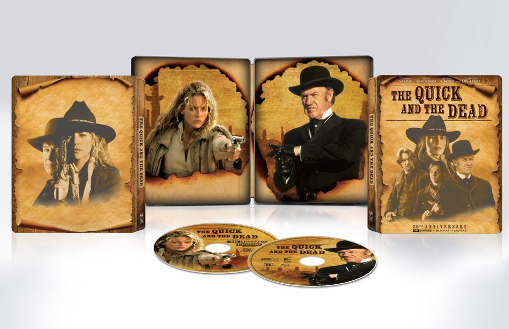 Brand new Steelbook for THE QUICK AND THE DEAD.