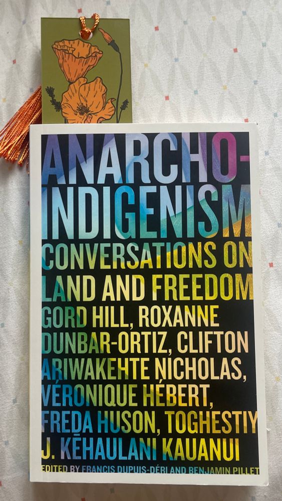 Anarcho-Indigenism
Conversations of Land and Freedom
by Gold Hill, Roxanne Dunbar-Ortiz, Clifton Ariwakehte Nicholas, Véronique Hébert, Freda Huson, Toghestiy, J Kēhaulani Kauanui.
Edited by Francis Dupuis-Déri and Benjamin Pillet