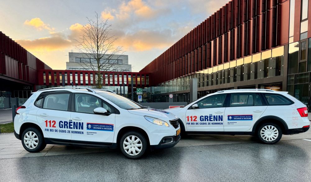 Campagne 112 Grënn vum CGDIS