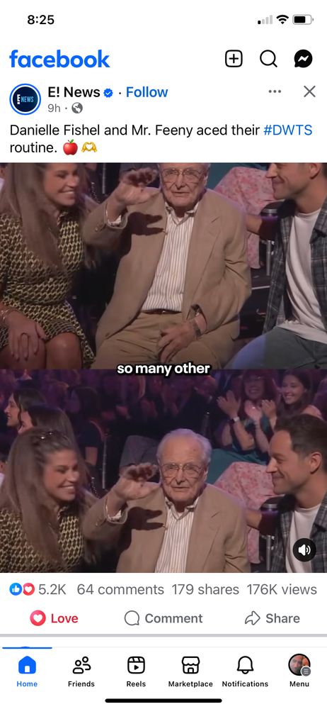 Mr Feeney of Boy Meets World at dance