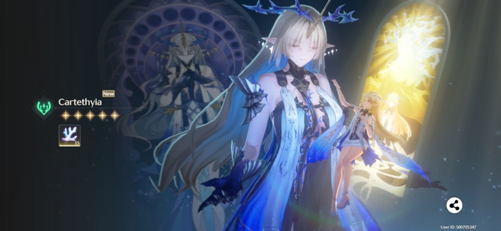 Cartethyia from RPG Wuthering Waves