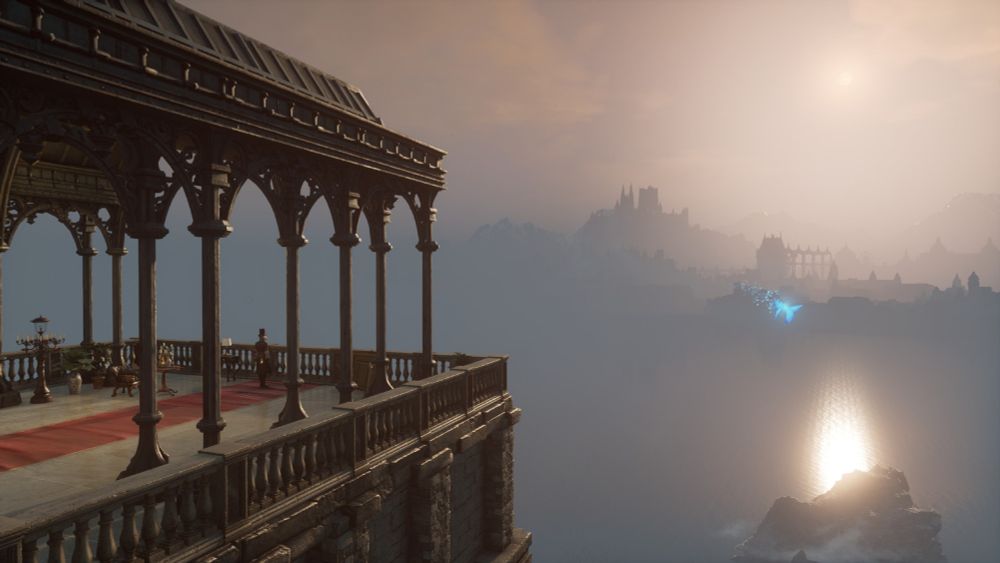 A screenshot of a scenic view in Lies of P