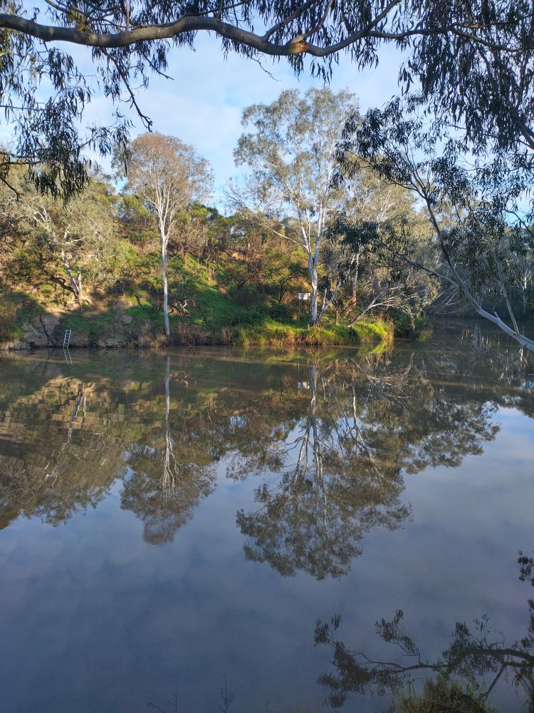 Yarra reflections, Melbourne Australia.