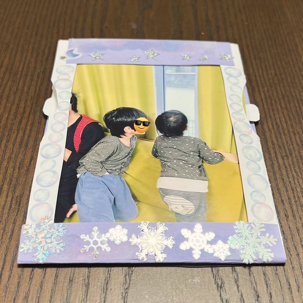 妻からのバースデーカード(裏)