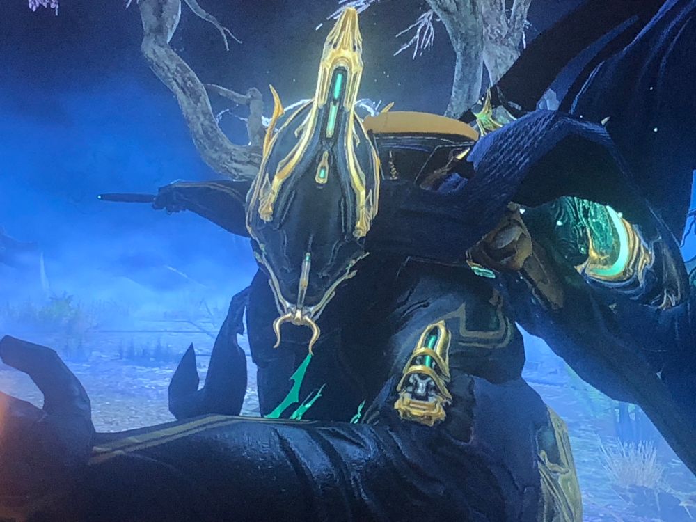 Our Excalibur Umbra lunging at the screen