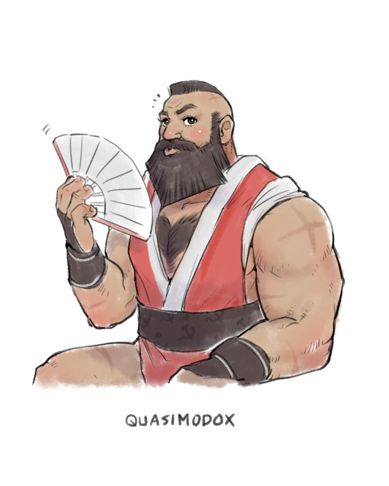 Street Fighter Zangief in Mai costume