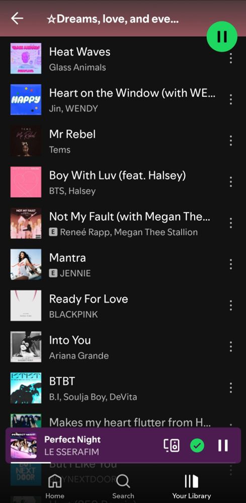 Playlist for my manuscript ☆